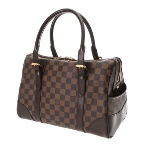 Louis Vuitton Berkeley Bag Ebene Damier Brown Shoulder